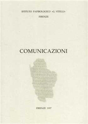 9788887829136-Comunicazioni. Periodico dell'Istituto Papirologico G.Vitelli. N.2.